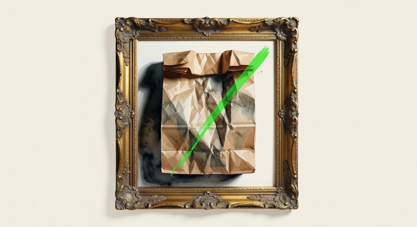 Queensway's local market, safely behind gallery glass.