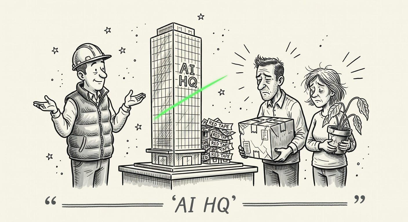 "We've stopped building flats. Have you considered registering as an algorithm?"