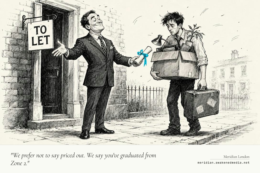 "We prefer not to say priced out. We say you've graduated from Zone 2."