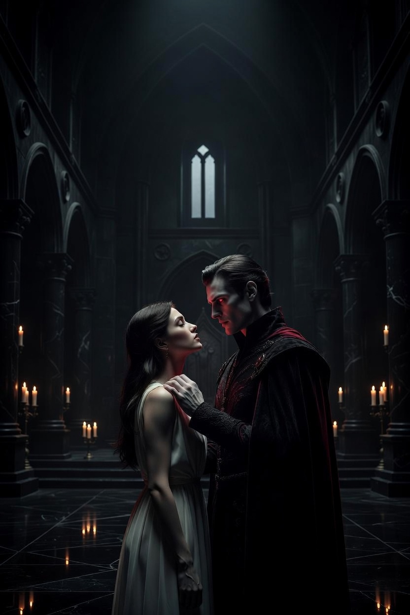 Captive of the Vampire King — opening scene