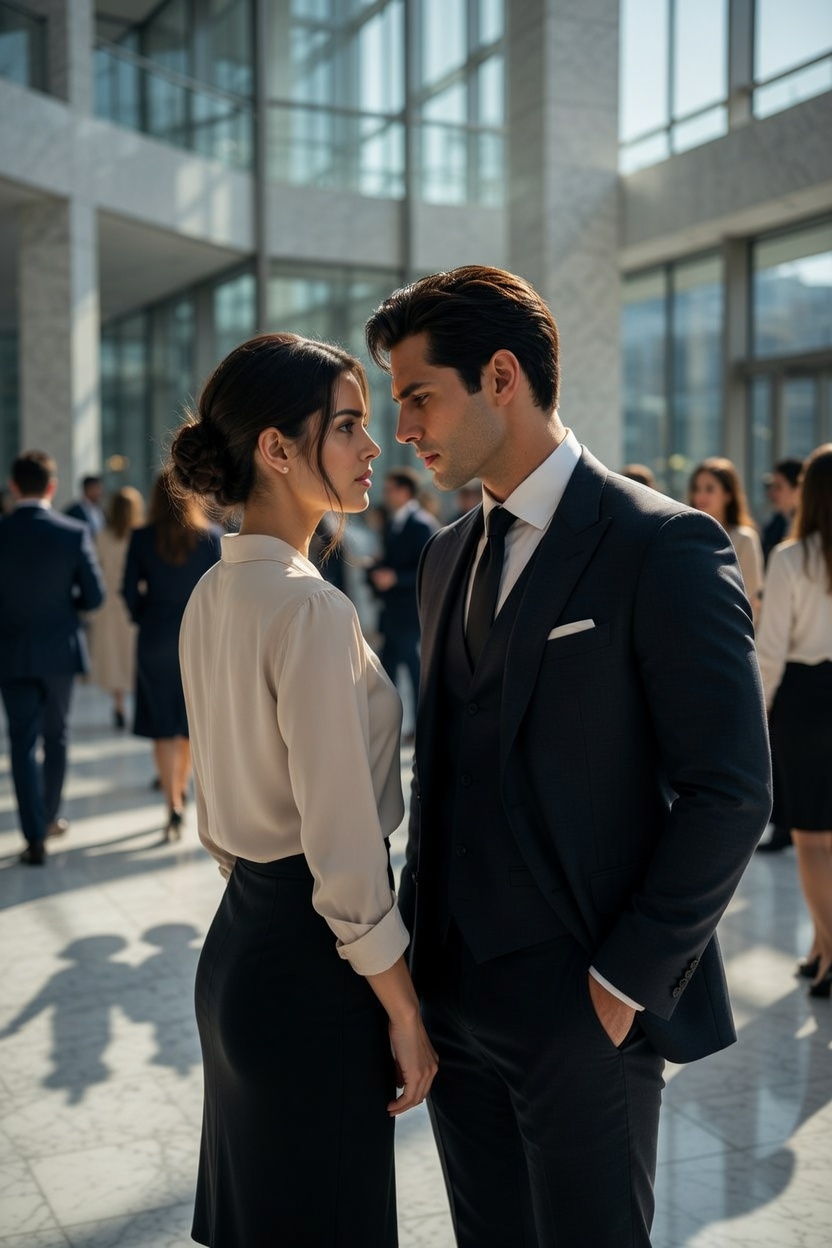 The Billionaire's Secret Twins — opening scene